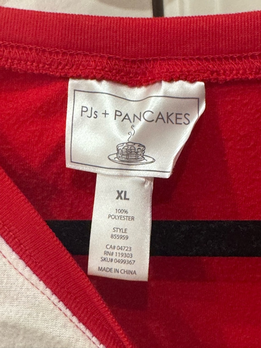 Papa Bear" pajama top from the brand PJs + Pancakes mens size XL - Picture 7 of 7